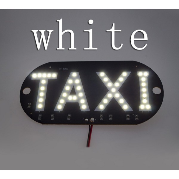 Placuta cu led, indicator taxi, 45 smd 3528, lumina alba